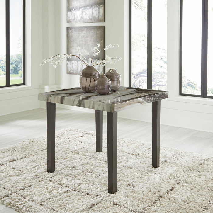 Jeshina Counter Height Dining Table and 2 Barstools