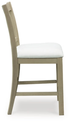 Calmoro Counter Height Barstool (Set of 2)