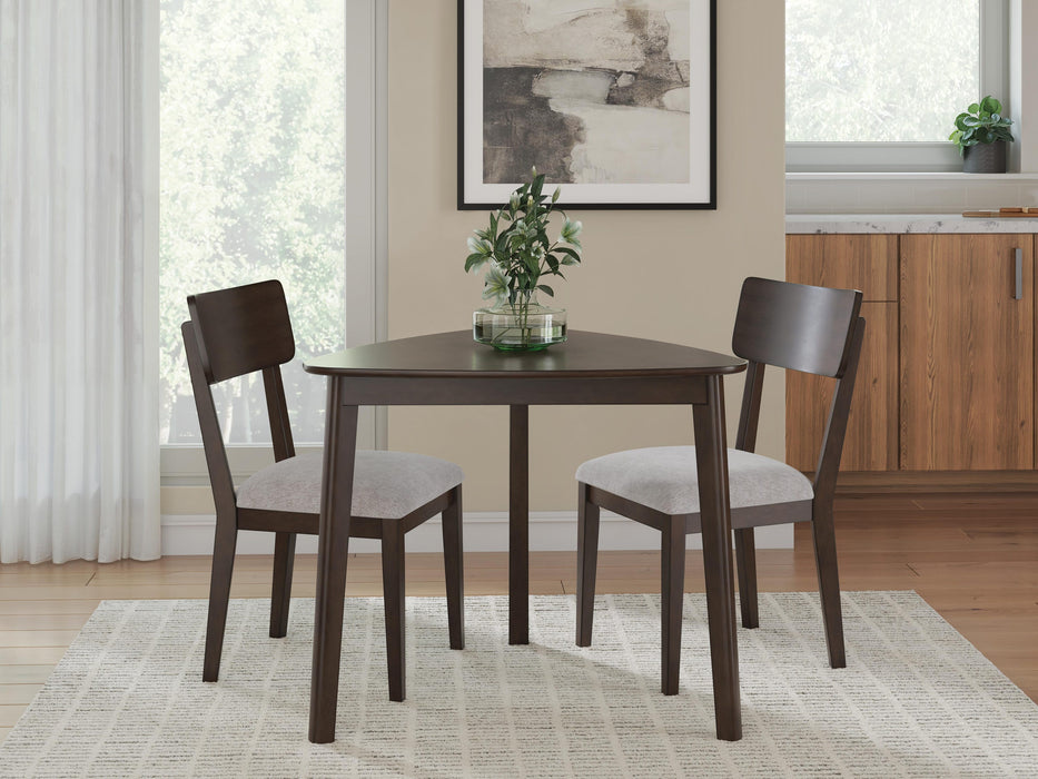 Shorbyn Dining Table and 2 Chairs