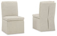 Krystanza Oatmeal Dining Chair image