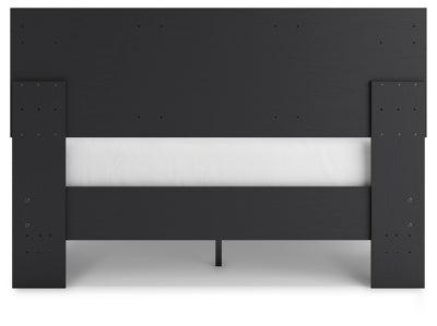 Charlang Queen Panel Platform Bed