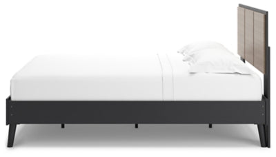Charlang Queen Panel Platform Bed