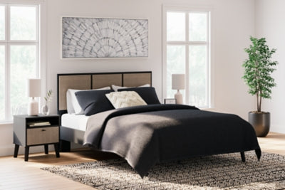 Charlang Queen Panel Platform Bed