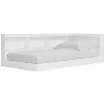 Piperton Twin Bookcase Storage with End Panel