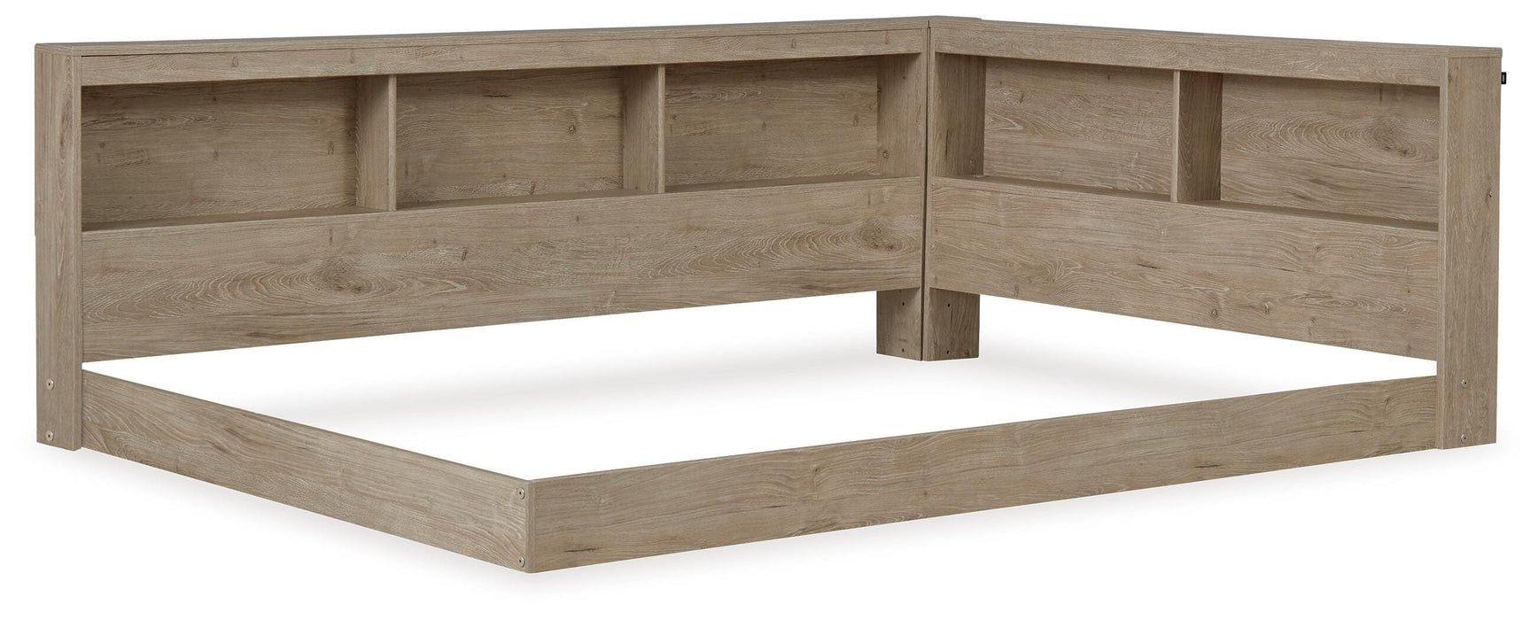 Oliah Full Bookcase Storage Bed