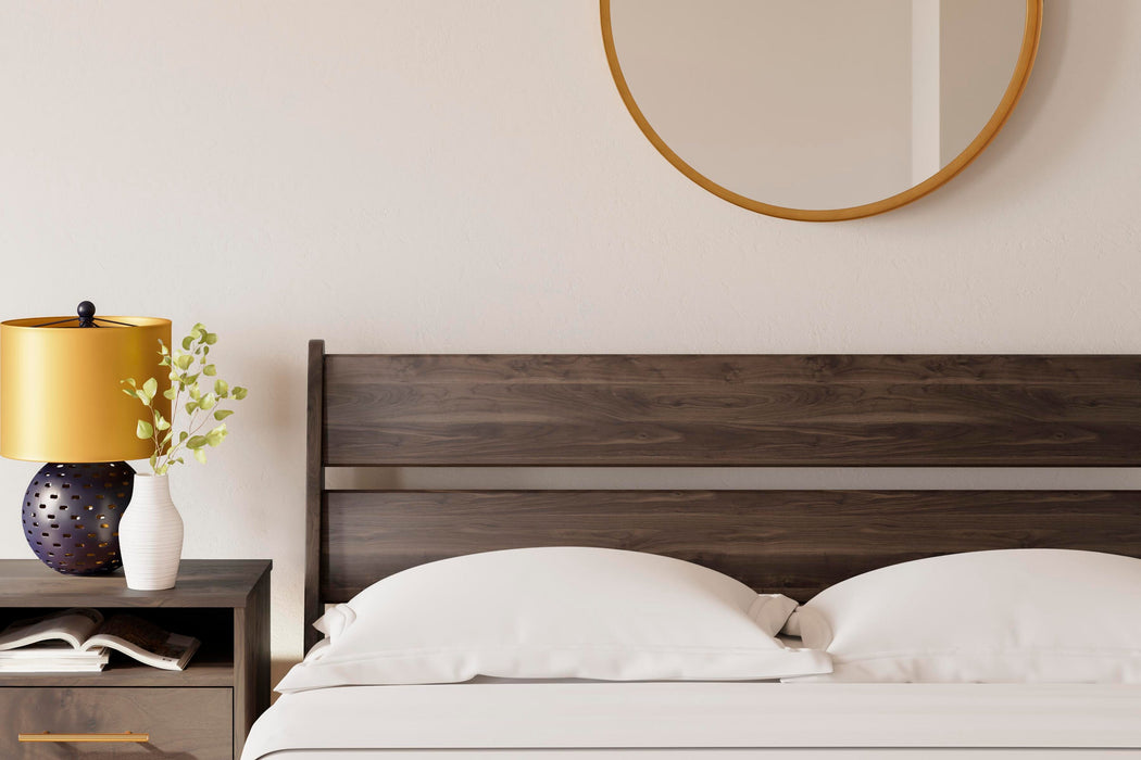 Calverson Queen Panel Platform Bed with Dresser and Nightstand