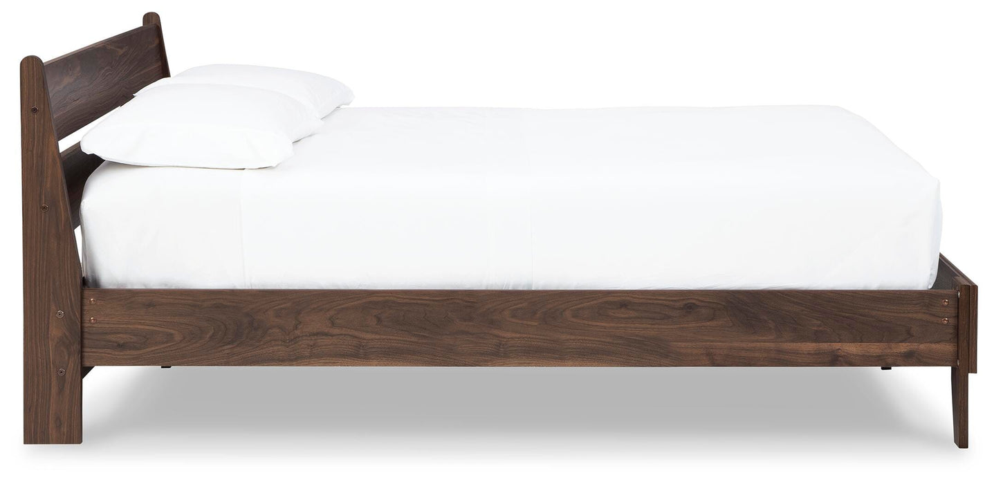 Calverson Queen Panel Platform Bed with Dresser and Nightstand