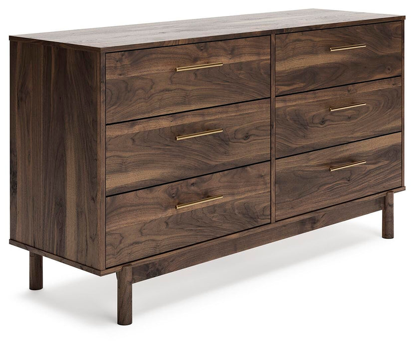 Calverson Queen Panel Platform Bed with Dresser and Nightstand