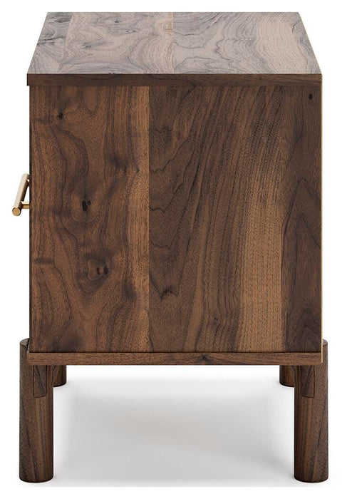 Calverson Queen Panel Platform Bed with Dresser and Nightstand