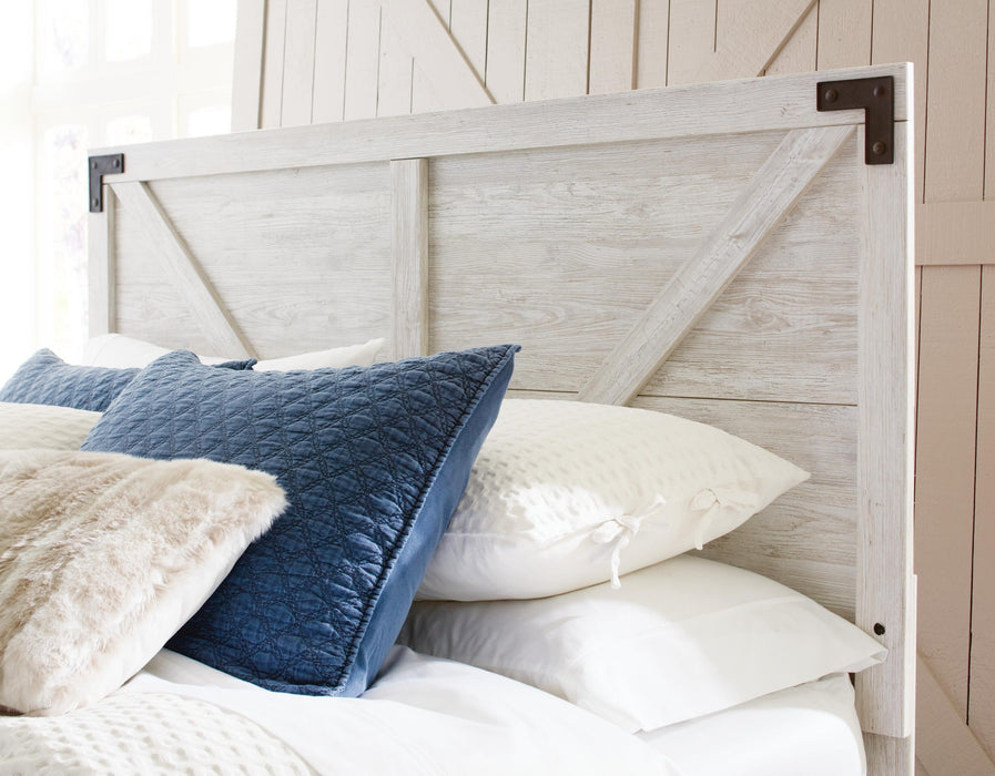 Shawburn Queen Crossbuck Panel Platform Bed