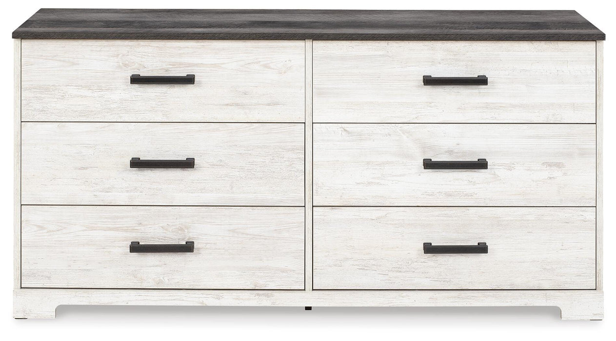 Shawburn Dresser and 2 Nightstands