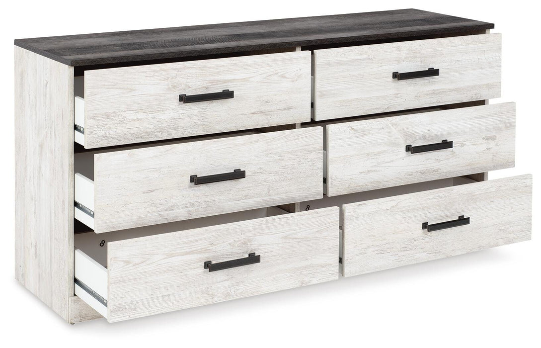 Shawburn Dresser and 2 Nightstands