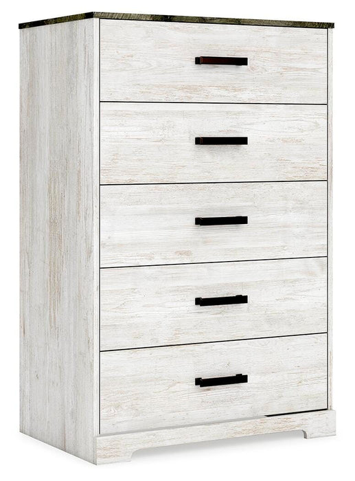 Shawburn Full Panel Bed with Chest