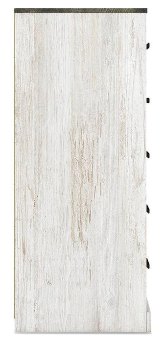 Shawburn Full Panel Bed with Chest