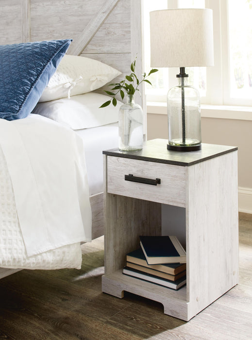 Shawburn Dresser and 2 Nightstands
