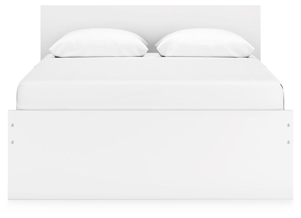 Onita Queen Panel Platform Bed with 1 Side Storage