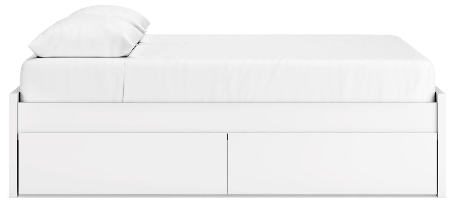 Onita Queen Platform Bed with 2 Side Storage