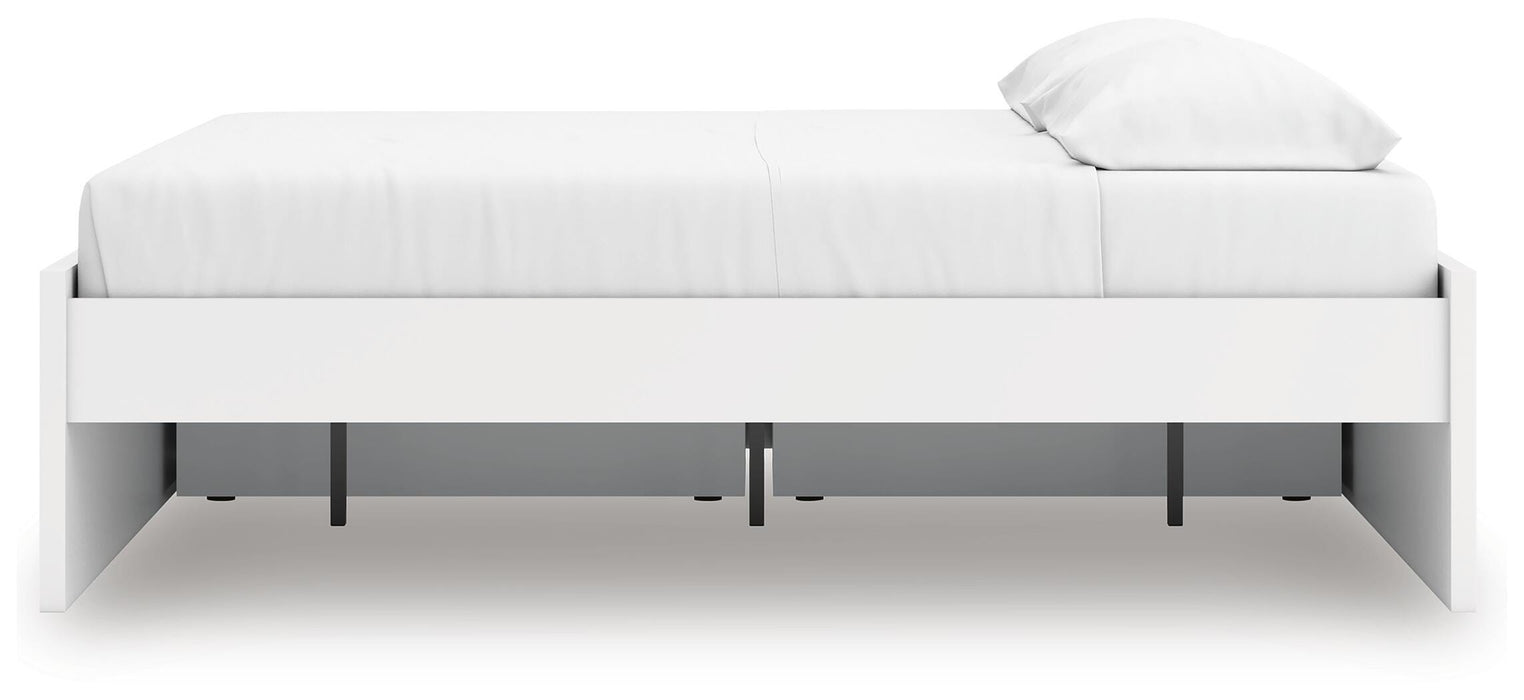 Onita King Platform Bed with 1 Side Storage
