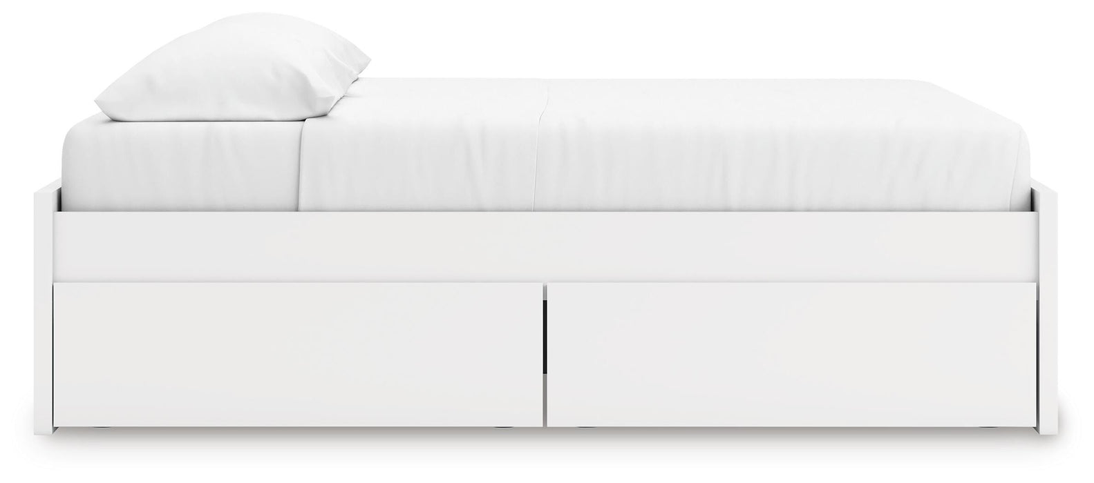 Onita King Platform Bed with 1 Side Storage