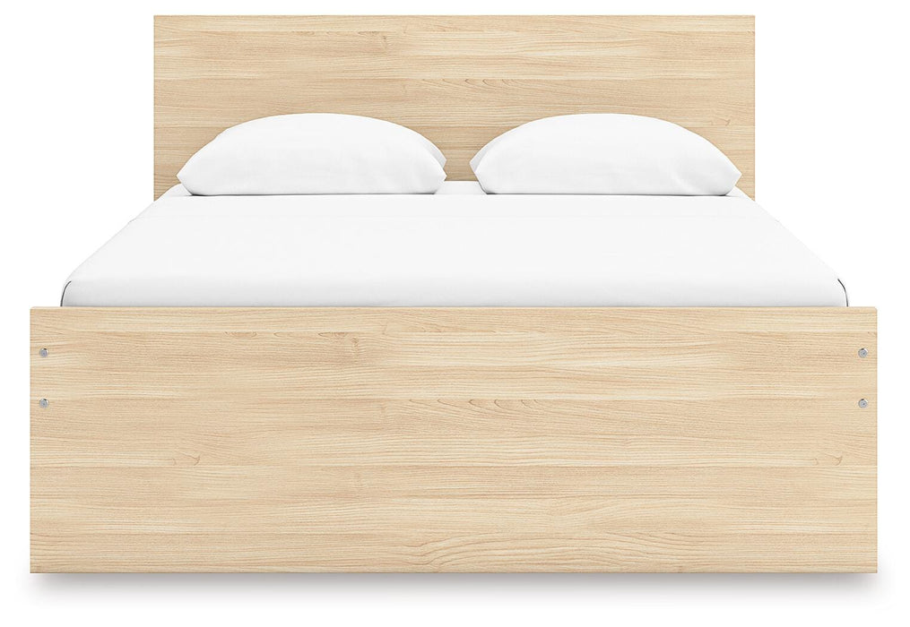 Onita Queen Panel Platform Bed with 1 Side Storage