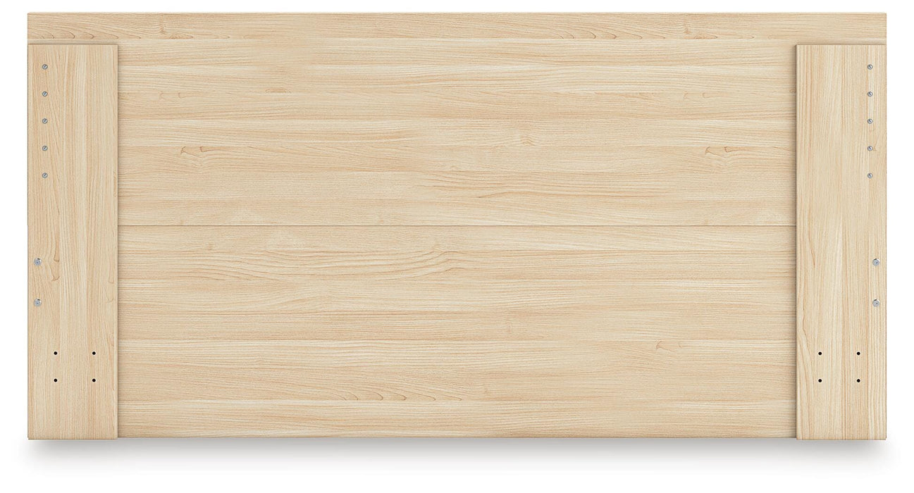 Onita King Panel Platform Bed with 1 Side Storage