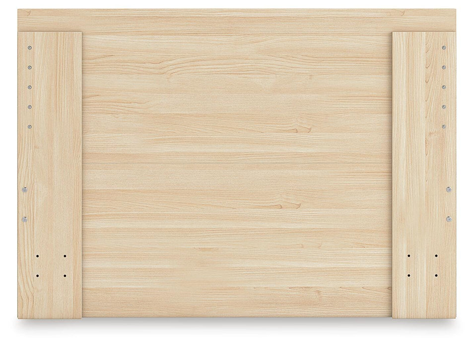 Onita Full Panel Platform Bed with 1 Side Storage