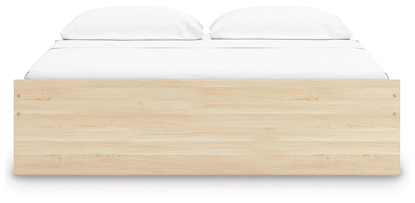 Onita King Platform Bed with 1 Side Storage