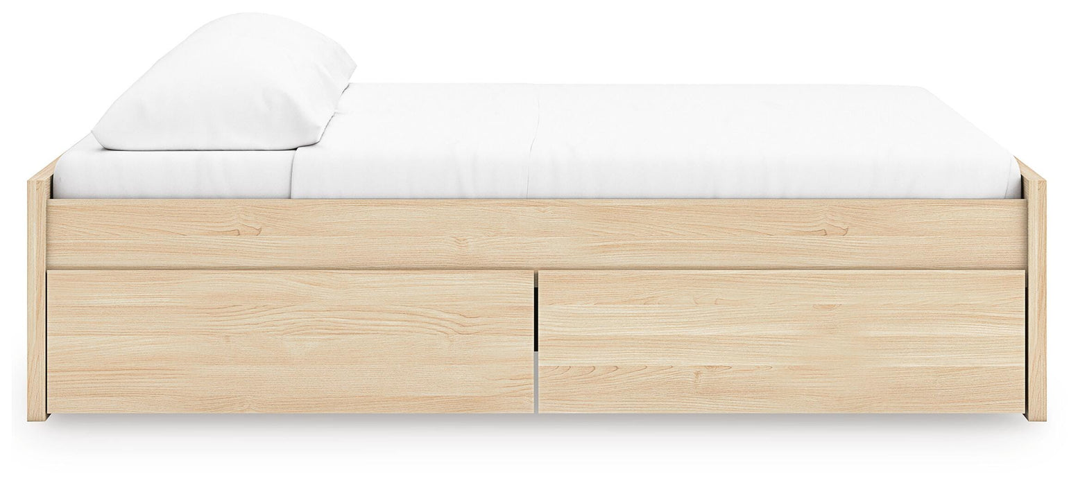 Onita King Platform Bed with 2 Side Storage