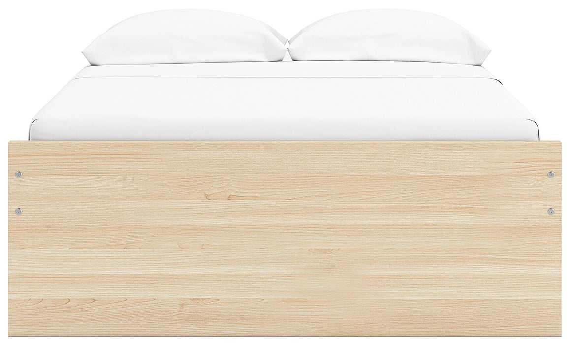 Onita Full Platform Bed with 1 Side Storage