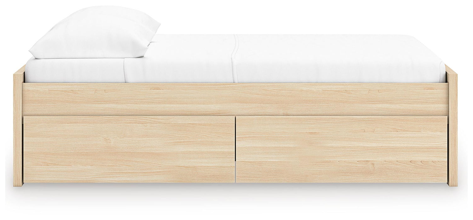 Onita Full Platform Bed with 2 Side Storage