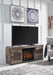 Derekson Multi Gray TV Stand w/Fire image
