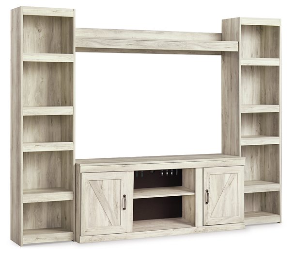 Bellaby Whitewash Entertainment Center image