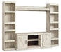 Bellaby Whitewash Entertainment Center image