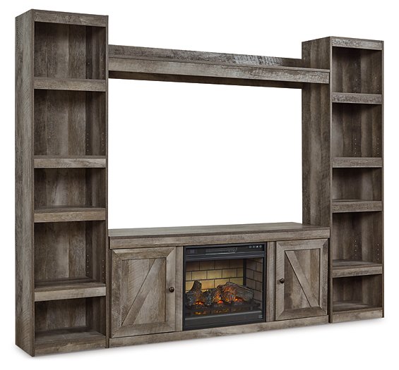 Wynnlow Gray TV Stand w/Fire image