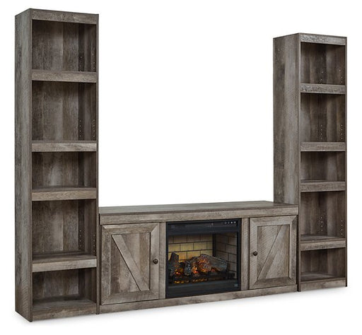 Wynnlow Gray TV Stand w/Fire image