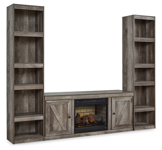 Wynnlow Gray TV Stand w/Fire image