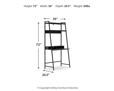 Yarlow 36" Home Office Desk with Shelf