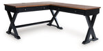 Wildenauer Brown/Black Desk image