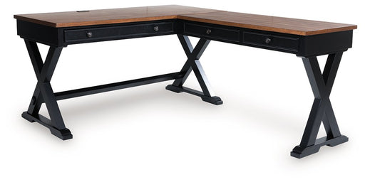Wildenauer Brown/Black Desk image