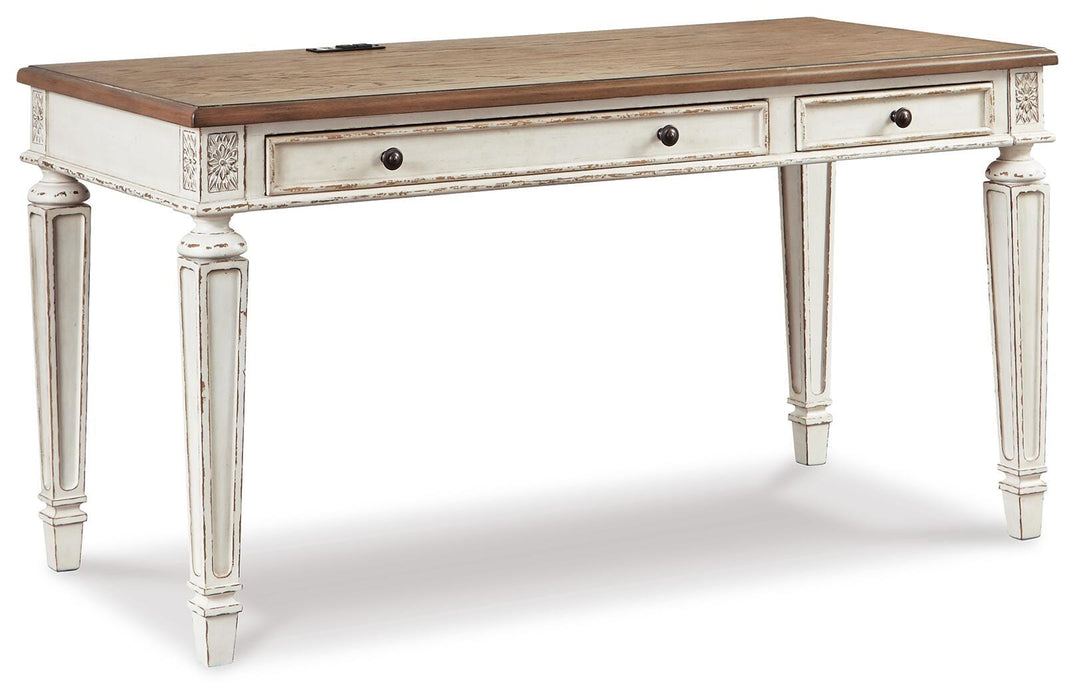 Realyn Desk and Bookcase