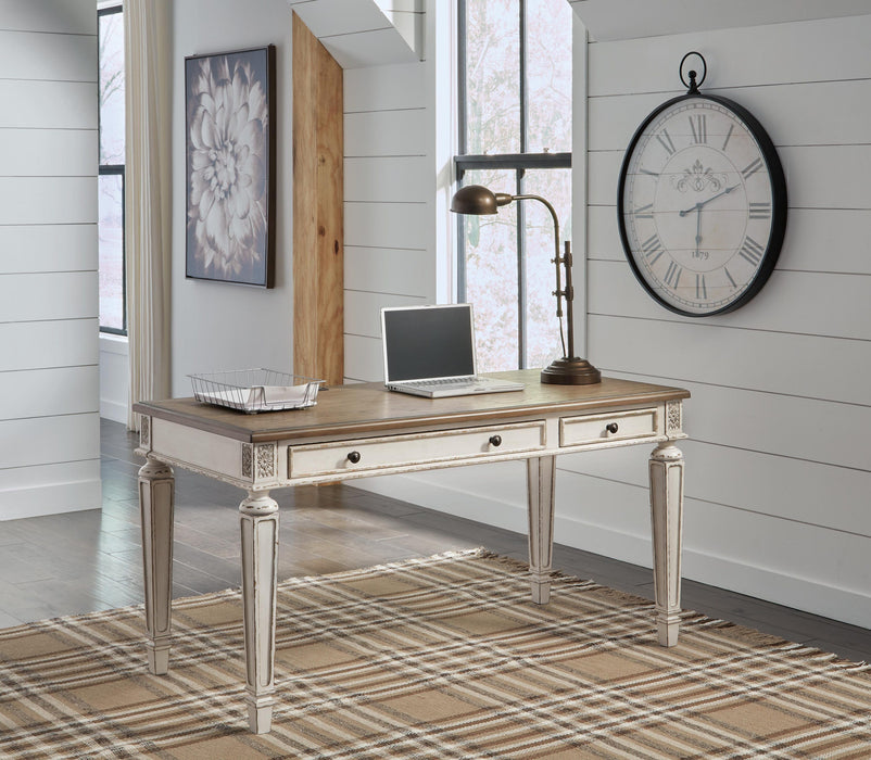 Realyn Desk and Bookcase