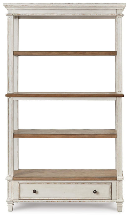 Realyn Lift-top Desk, L-shaped Desk and 4 Bookcases