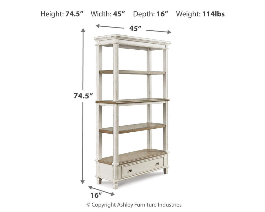 Realyn Desk and Bookcase
