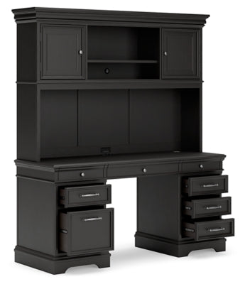 Beckincreek Home Office Credenza with Hutch