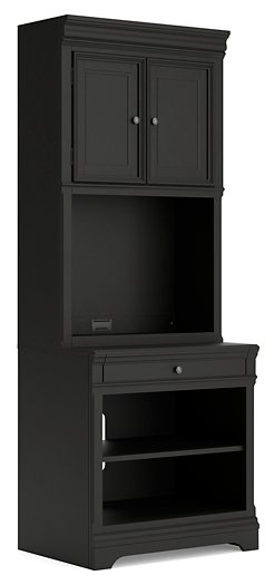 Beckincreek Black Bookcase image