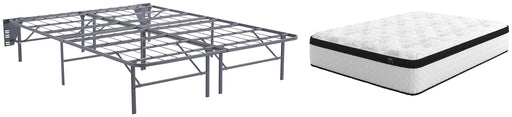 Chime 12 Inch Hybrid White Chime 12 Inch Hybrid 12 Inch Hybrid Mattress with Foundation image