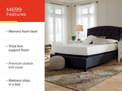 10 Inch Chime Memory Foam Mattress in a Box