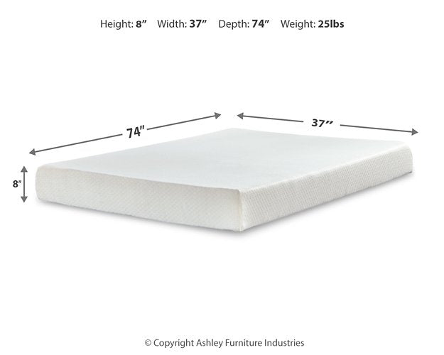Chime 8 Inch Memory Foam Mattress in a Box