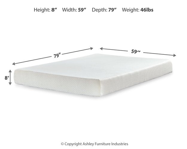 Chime 8 Inch Memory Foam Mattress in a Box