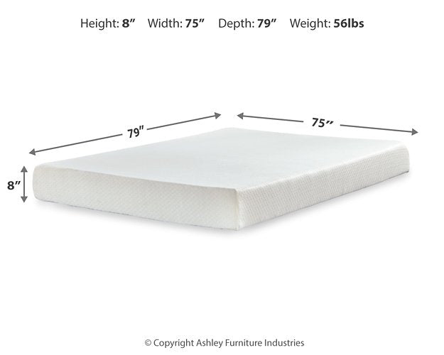 Chime 8 Inch Memory Foam Mattress in a Box